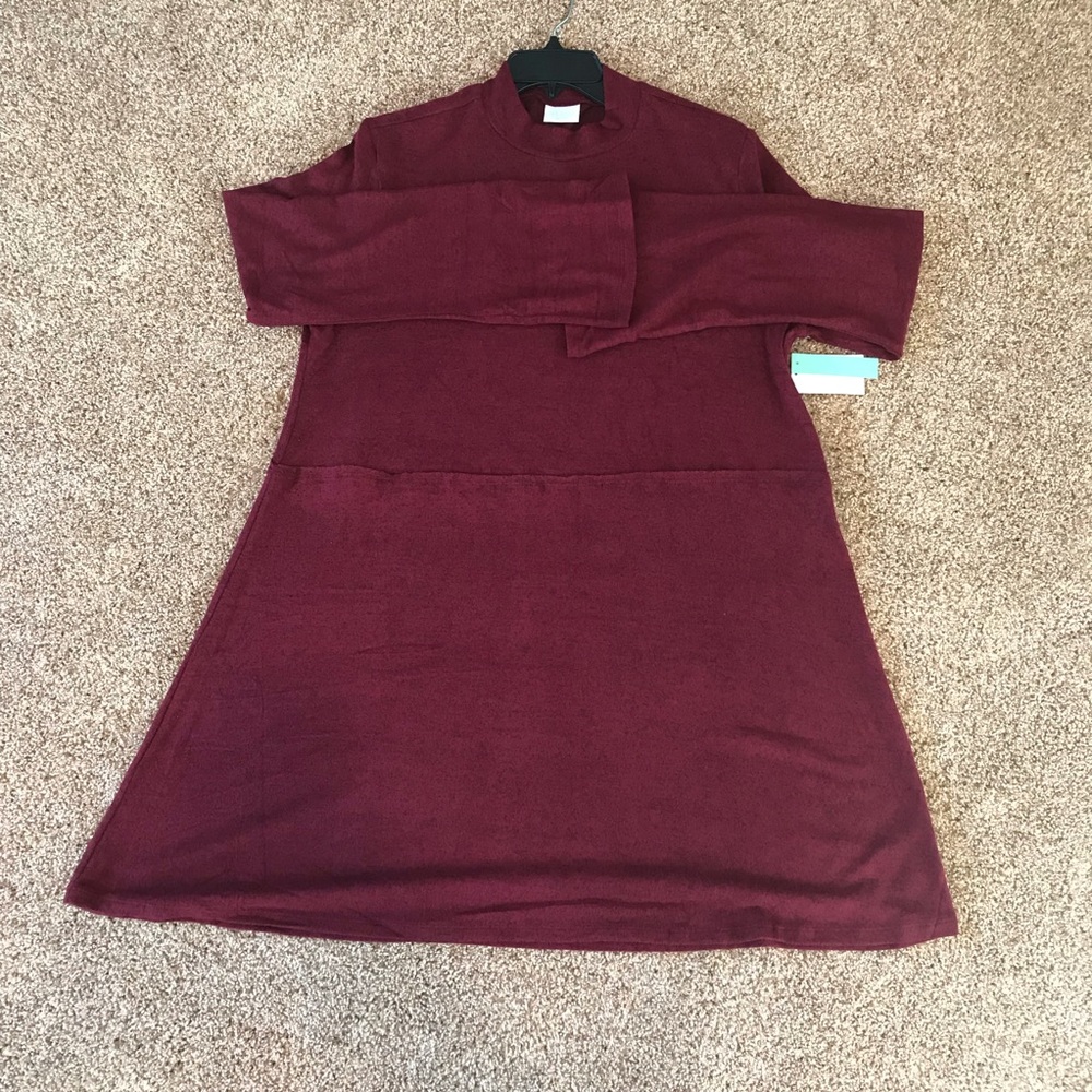 Red Rumba winter dress